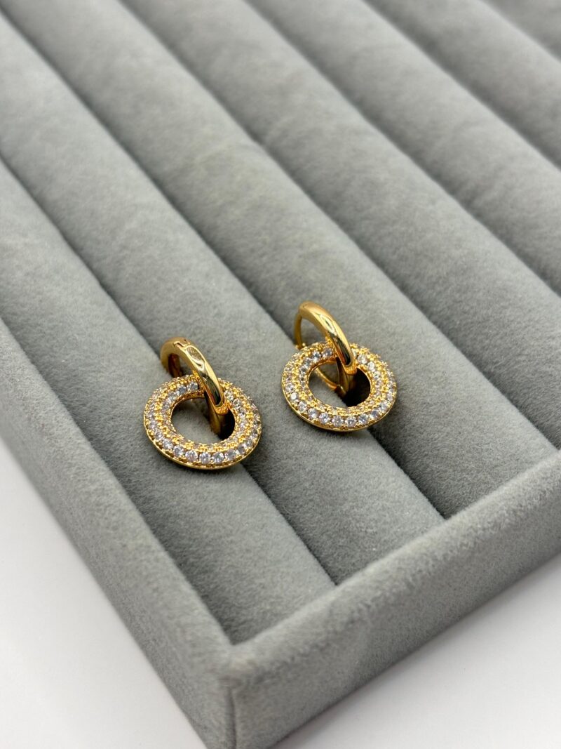 Çelik Gold Küpe