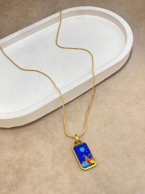 Çelik Tarot Kolye