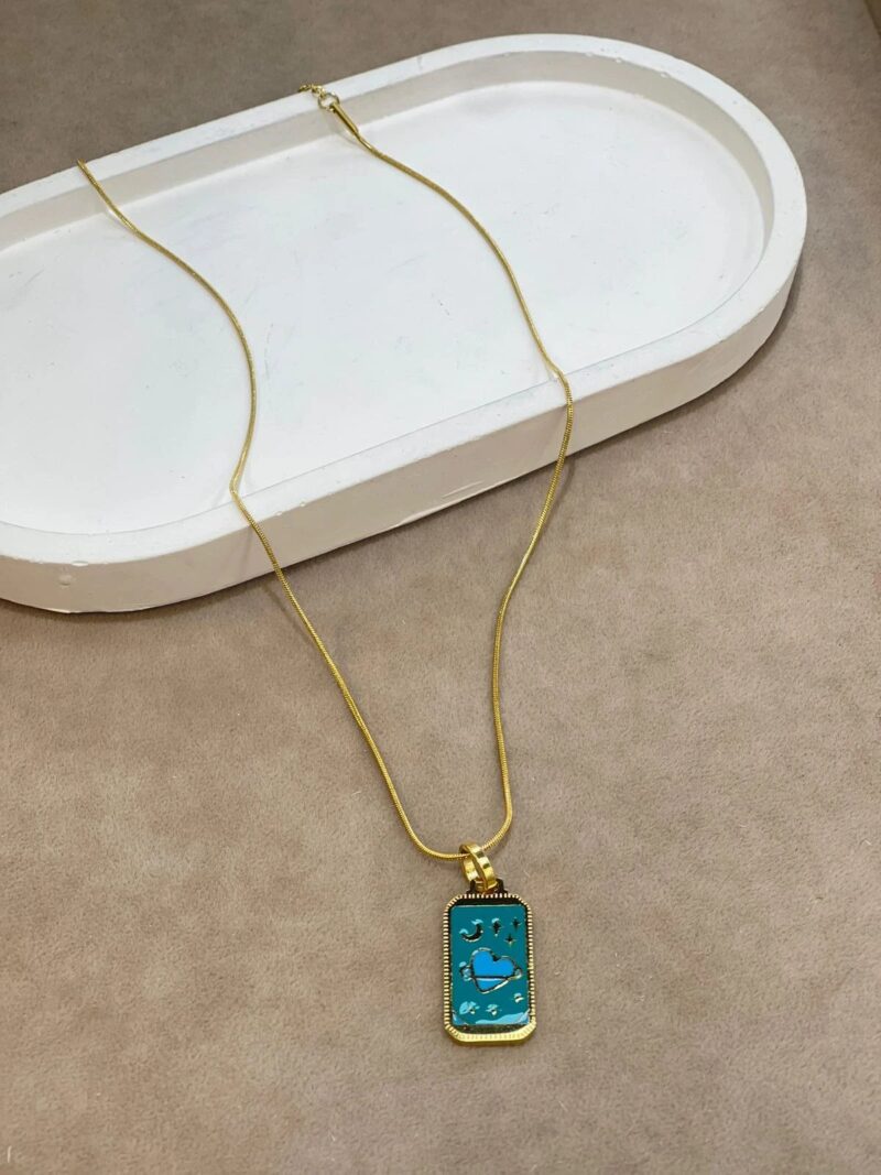 Çelik Tarot Kolye