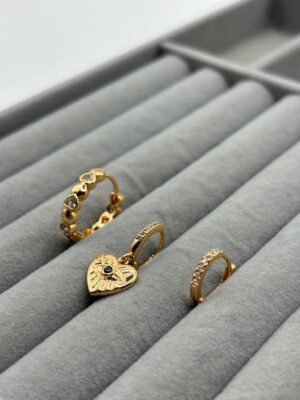 Çelik Gold Küpe