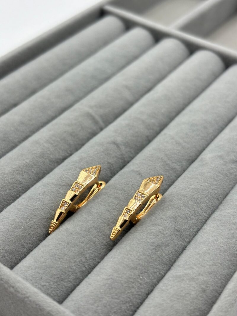 Çelik Gold Küpe