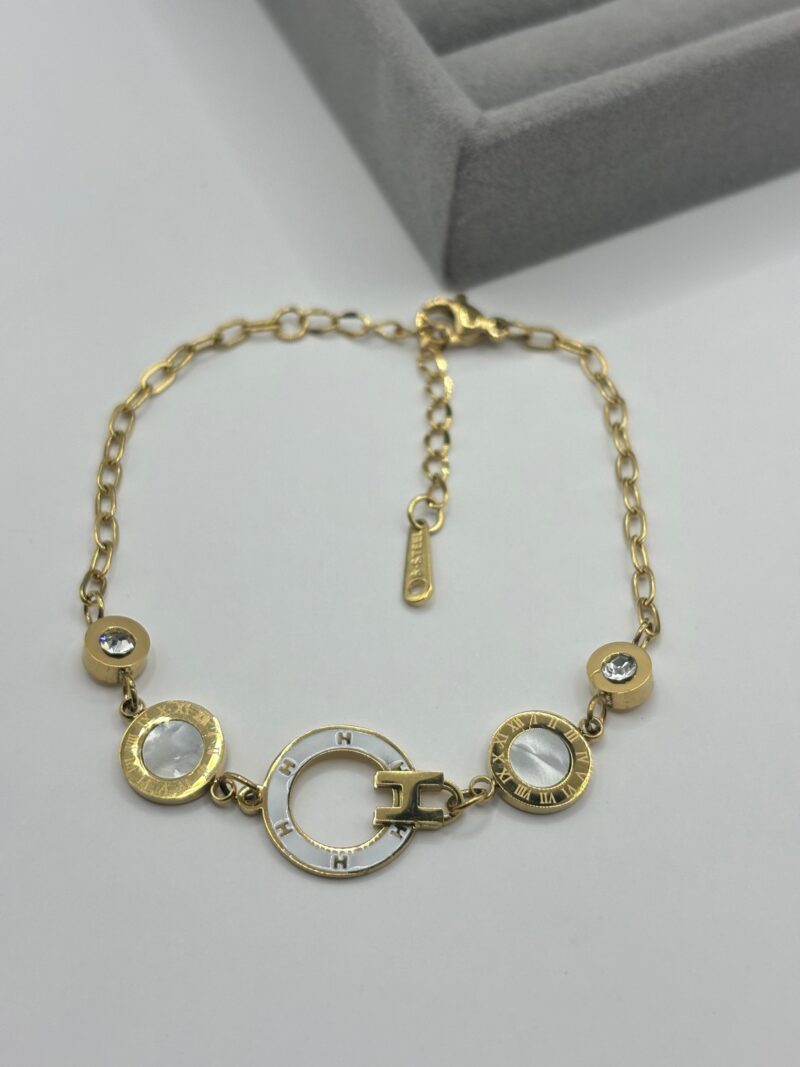Çelik Premium Gold Bileklik