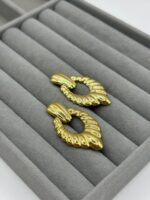 Çelik Gold Küpe