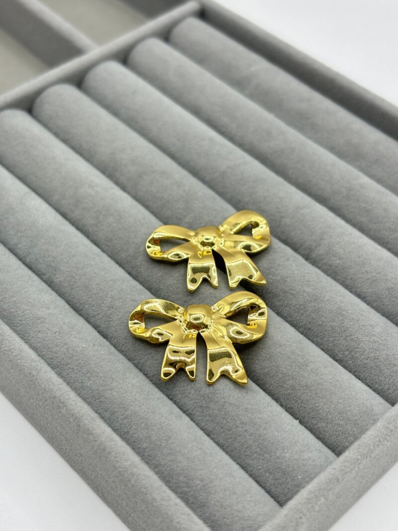 Çelik Gold Kurdela Küpe