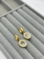 Çelik Gold Küpe