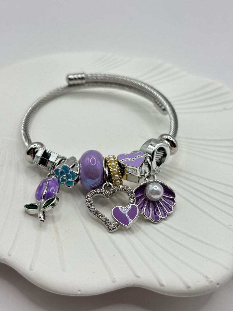 Çelik Charm Bileklik