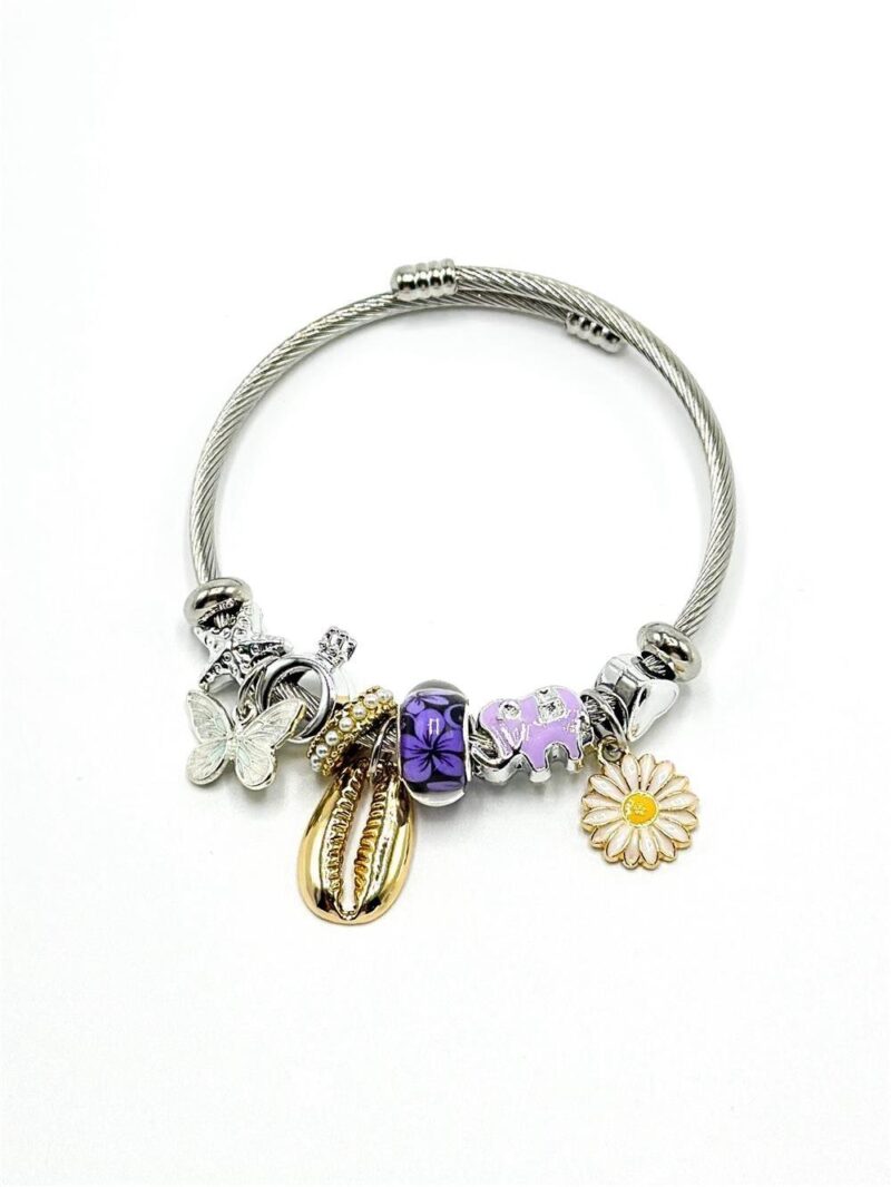 Çelik Charm Bileklik