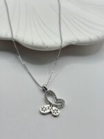Çelik Kelebek Kolye