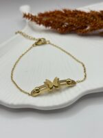 Çelik Kelebek Bileklik