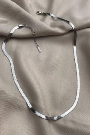Çelik İtalyan Silver Zincir 45 cm