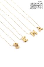 Çelik Harf Balon Kolye