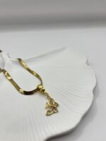 Çelik Kelebek Kolye