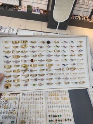 Zirkon Yüzük 100 Adet