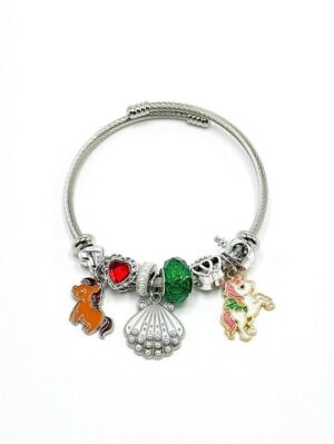 Çelik Charm Bileklik