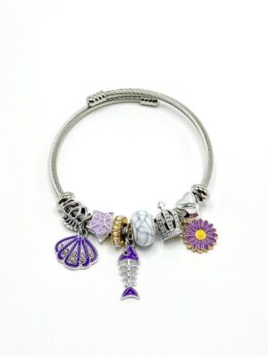 Çelik Charm Bileklik