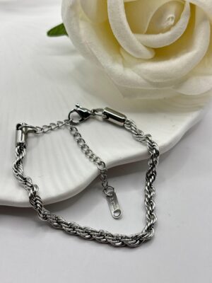 Çelik Kalın Burgu Bileklik