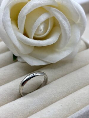 Çelik Gümüş Renk Alyans Yüzük