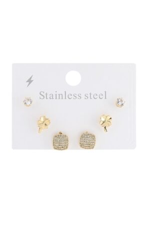 Çelik Altılı Küpe