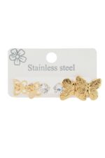 Çelik Altılı Küpe