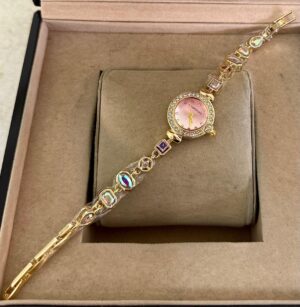 Gold Renk 7 Element Saat