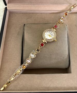 Gold Renk 7 Element Saat