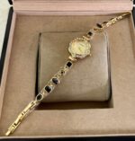 Gold Renk 7 Element Saat