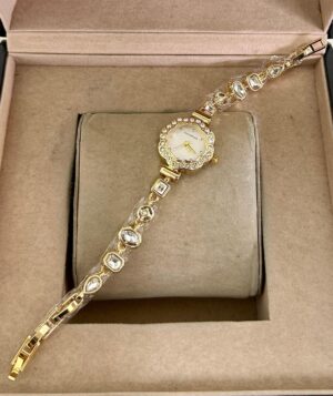 Gold Renk 7 Element Saat