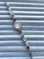 Gümüş Renk 7 Element Saat