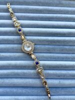 Gold Renk 7 Element Saat