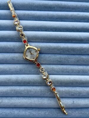 Gold Renk 7 Element Saat