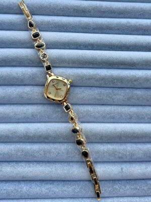 Gold Renk 7 Element Saat