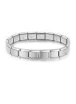 Çelik Yazısız Charm Bileklik