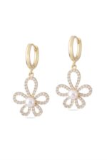 Vip Gold Taşlı Küpe