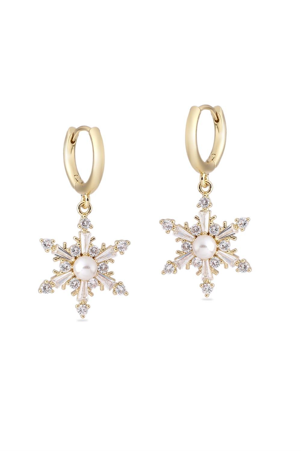 Vip Taşlı Gold Küpe 1 Vip Taşlı Gold Küpe