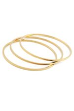 Çelik 3'lü Ajda Bilezik 65 mm