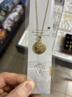 Çelik Kelebek Kolye