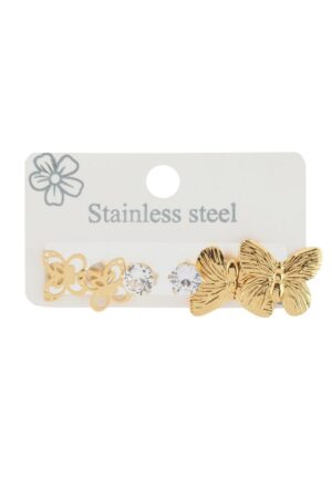 Çelik Altılı Küpe