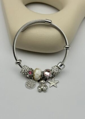 Çelik Charm Bileklik