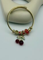 Çelik Gold Charm Bileklik