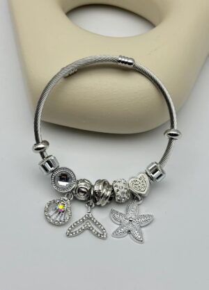 Çelik Charm Bileklik