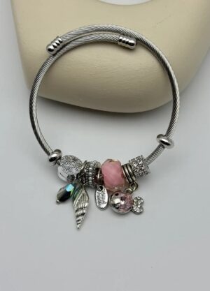 Çelik Charm Bileklik