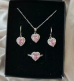 Kolye-Küpe-Yüzük Set