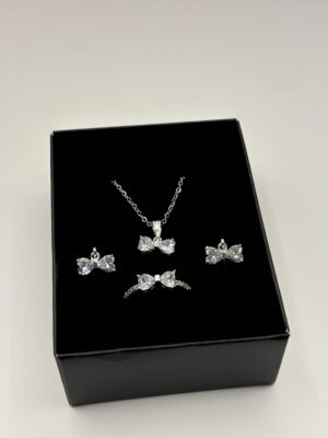 Kolye-Küpe-Yüzük Set