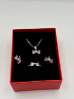 Kolye-Küpe-Yüzük Set