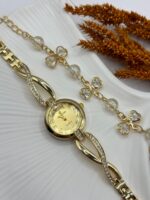 Kadın Saat-Bileklik Set