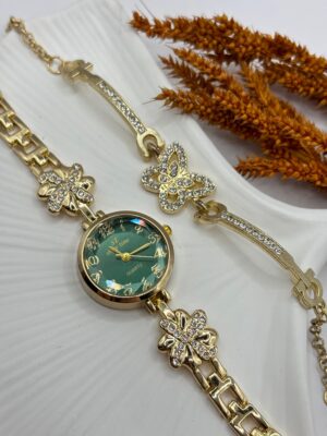 Kadın Saat-Bileklik Set