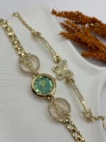 Kadın Saat-Bileklik Set