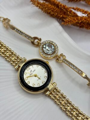 Kadın Saat-Bileklik Set