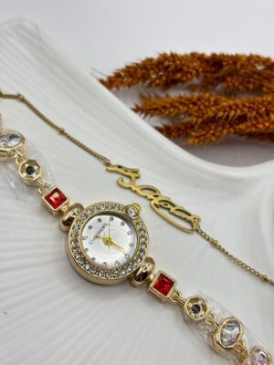 Kadın Kol Saati Bileklik Seti