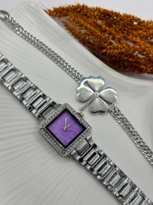 Kadın Kol Saati Bileklik Set